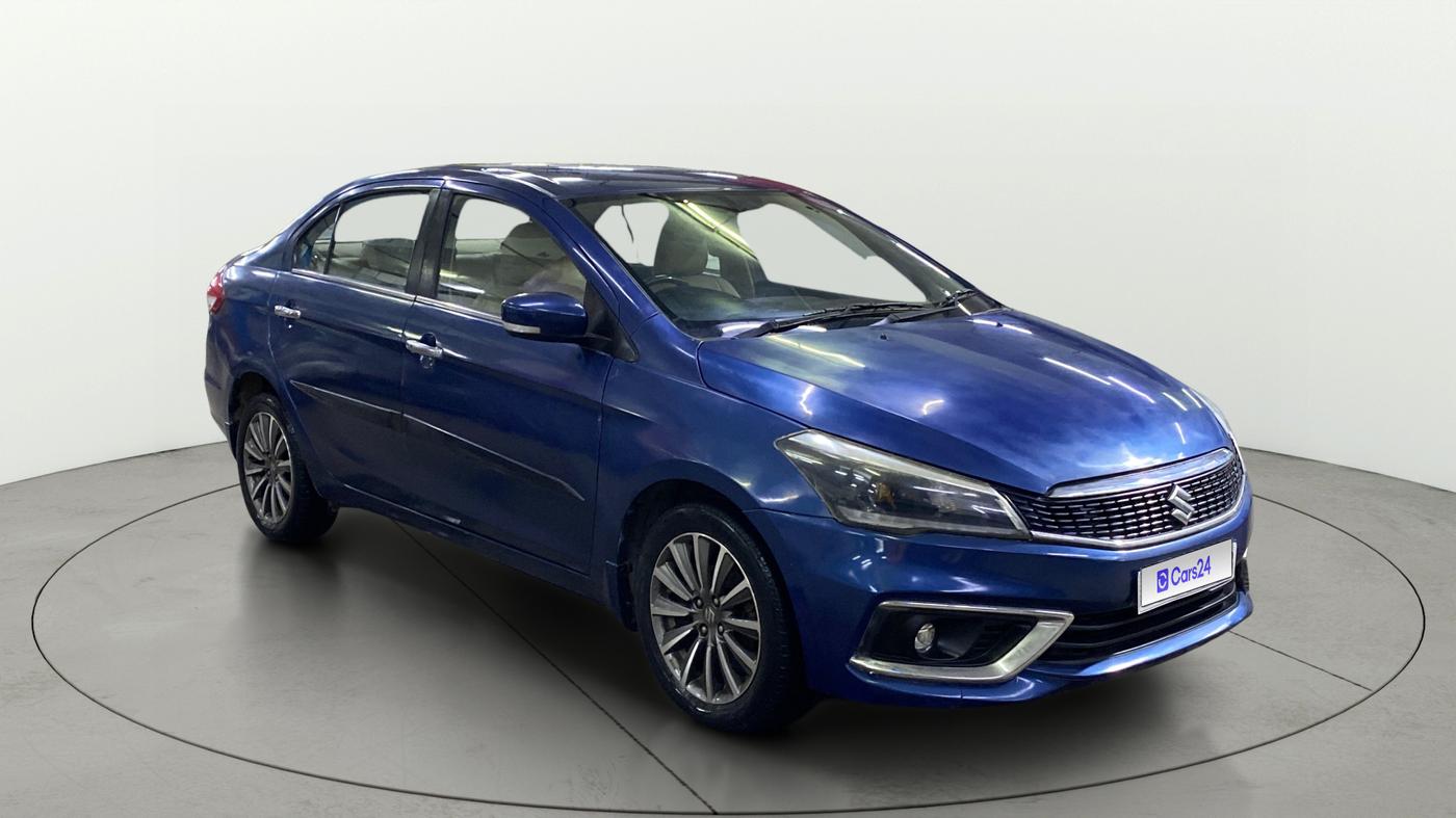2018 Maruti Ciaz ALPHA 1.5 SHVS PETROL, Petrol, Manual, 61,631 km, Right Front Diagonal