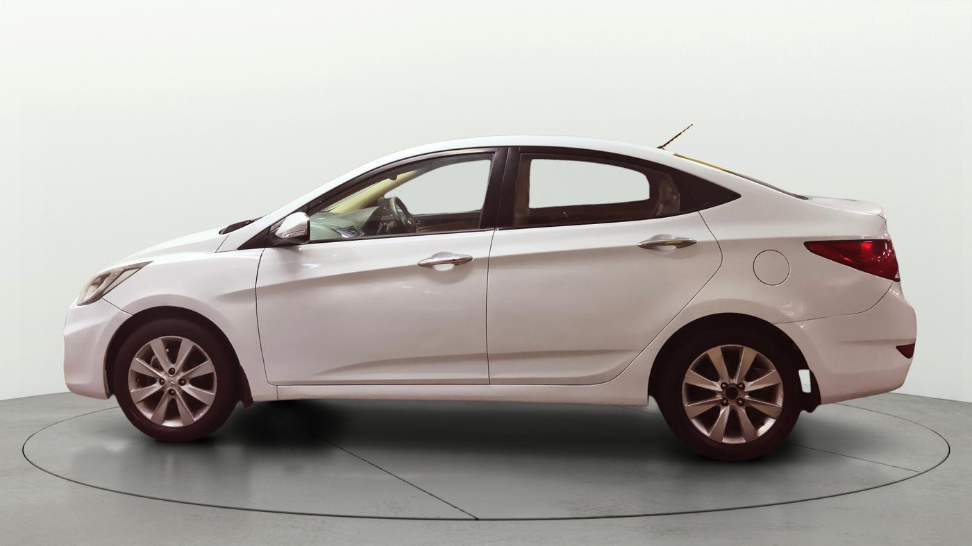 2013 Hyundai Verna FLUIDIC 1.6 VTVT SX, CNG, Manual, 93,983 km, Left Side