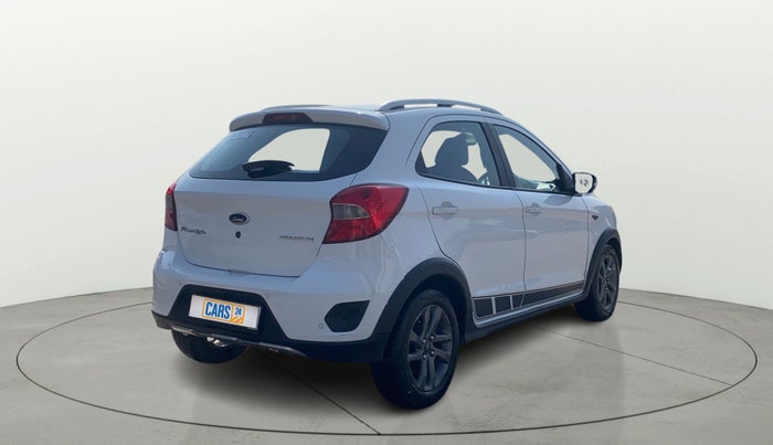 2018 Ford FREESTYLE TITANIUM 1.2 PETROL, Petrol, Manual, 1,28,009 km, Right Back Diagonal