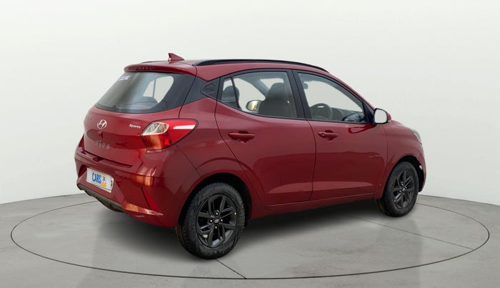 2020 Hyundai GRAND I10 NIOS SPORTZ AMT 1.2 KAPPA VTVT, Petrol, Automatic, 1,48,638 km, Right Back Diagonal