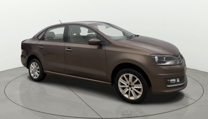 2017 Volkswagen Vento 1.2 TSI HIGHLINE PLUS AT, Petrol, Automatic, 43,250 km, Right Front Diagonal