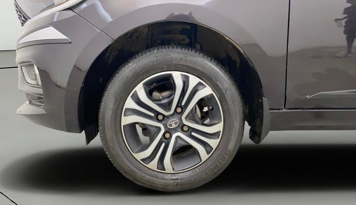 2023 Tata Tiago XZ PLUS CNG, CNG, Manual, 34,117 km, Left Front Wheel
