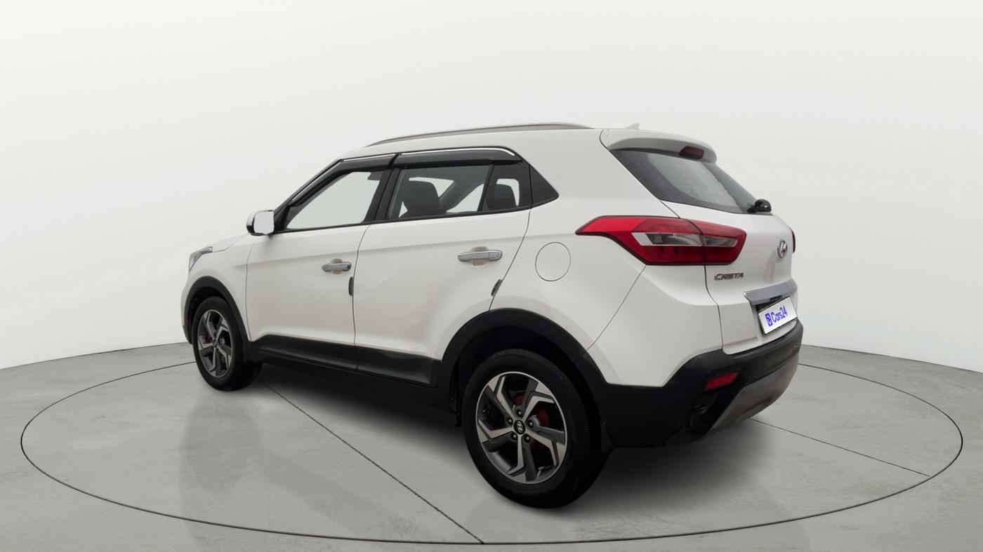 2019 Hyundai Creta SX (O) EXECUTIVE 1.6 PETROL, Petrol, Manual, 1,01,715 km, Left Back Diagonal