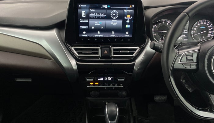 2023 Maruti FRONX ALPHA 1.0L TURBO 6 AT DUAL TONE, Petrol, Automatic, 33,999 km, Air Conditioner