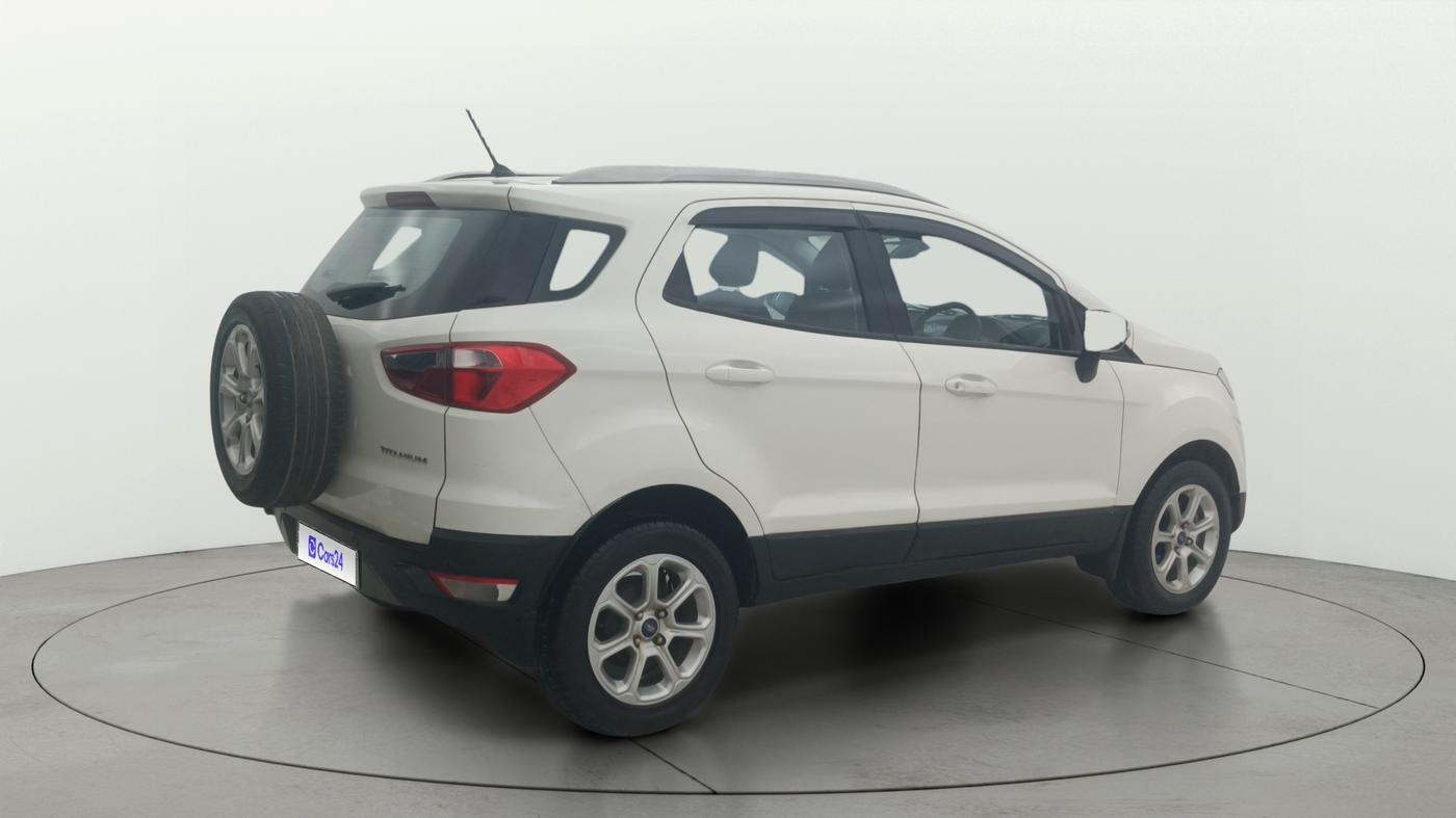 2020 Ford Ecosport TITANIUM + 1.5L PETROL AT, Petrol, Automatic, 49,926 km, Right Back Diagonal
