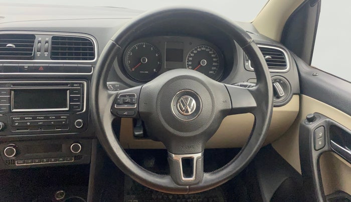 2013 Volkswagen Polo HIGHLINE1.2L, Petrol, Manual, 57,531 km, Steering Wheel Close Up