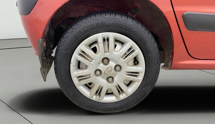 2012 Hyundai Santro Xing GLS, Petrol, Manual, 84,113 km, Right Rear Wheel