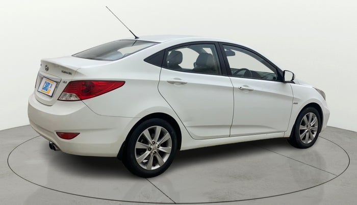 2013 Hyundai Verna FLUIDIC 1.6 CRDI SX, Diesel, Manual, 58,346 km, Right Back Diagonal