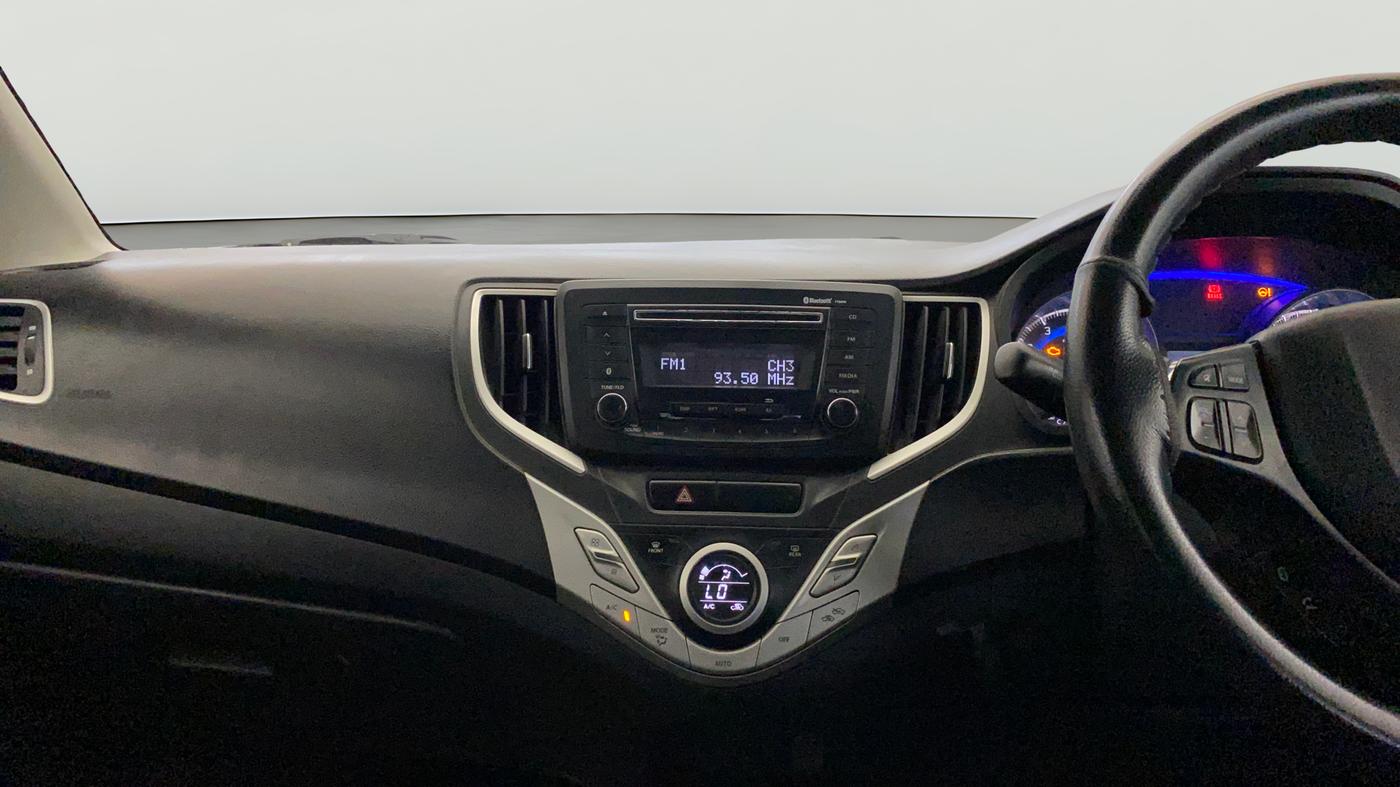 2017 Maruti Baleno DELTA PETROL 1.2, Petrol, Manual, 1,13,548 km, Air Conditioner