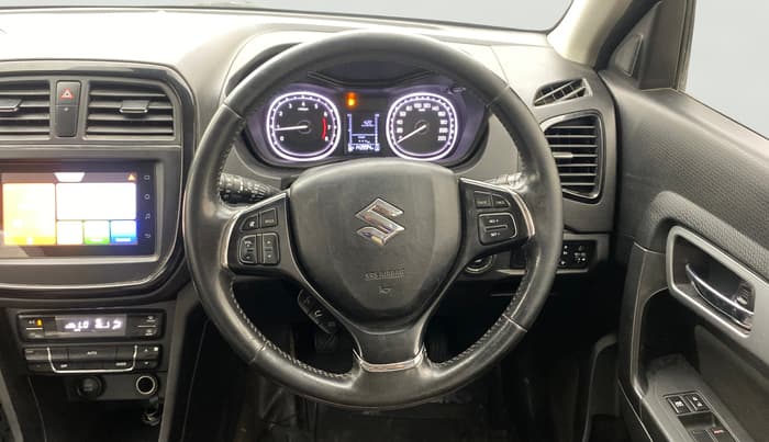 2021 Maruti Vitara Brezza ZXI PLUS, Petrol, Manual, 1,43,965 km, Steering Wheel Close Up