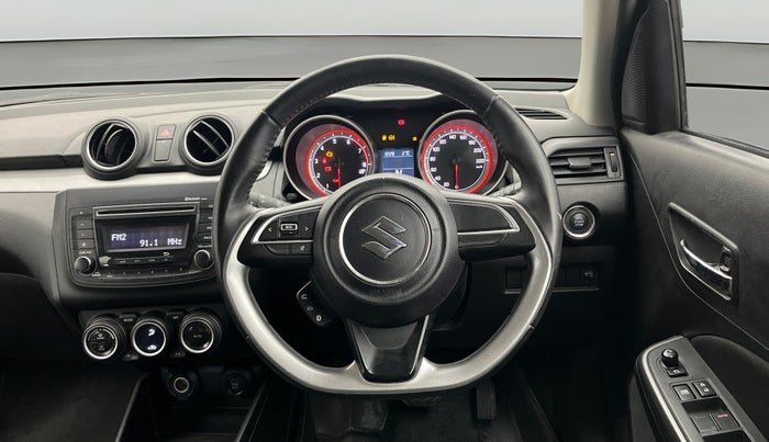 2019 Maruti Swift ZXI AMT, Petrol, Automatic, 81,922 km, Steering Wheel Close Up