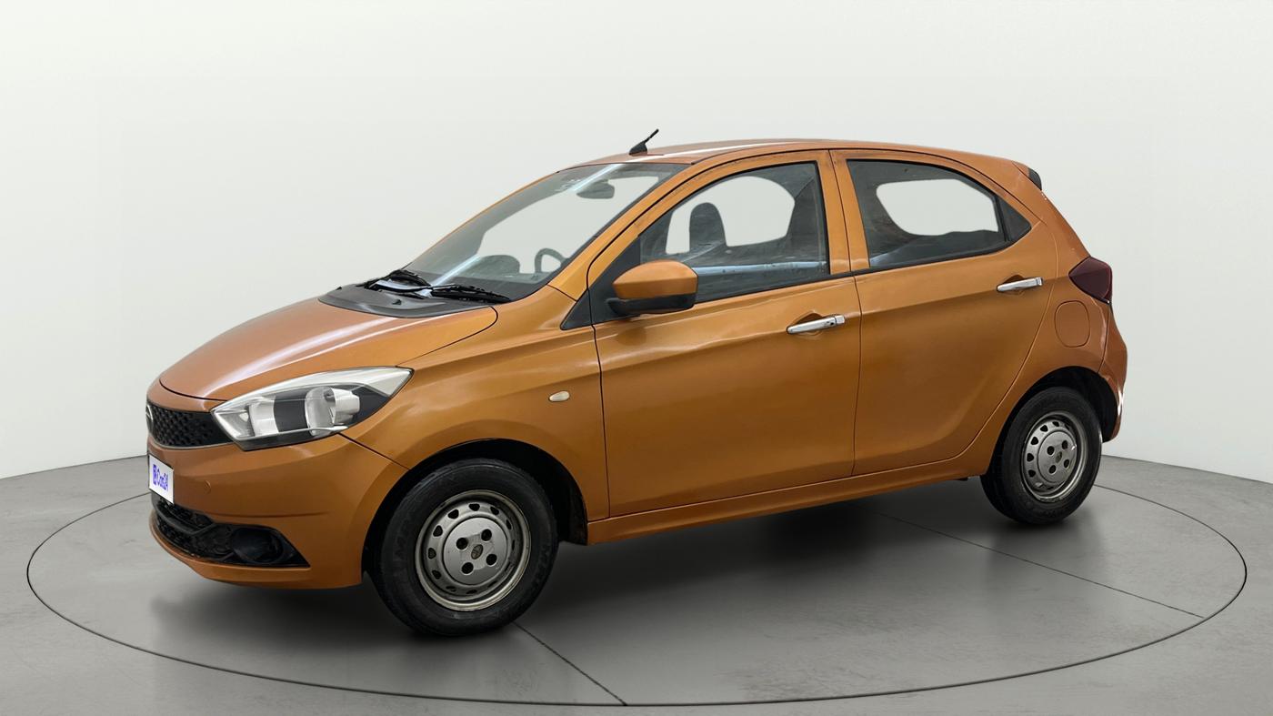 2017 Tata Tiago XM PETROL, CNG, Manual, 88,976 km, Left Front Diagonal