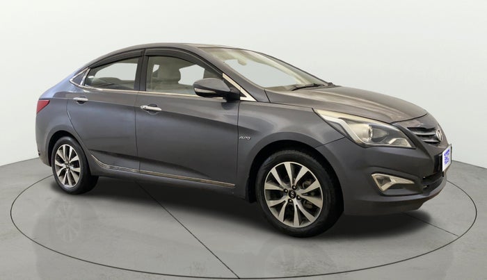 2015 Hyundai Verna FLUIDIC 4S 1.6 VTVT S AT, Petrol, Automatic, 55,956 km, Right Front Diagonal