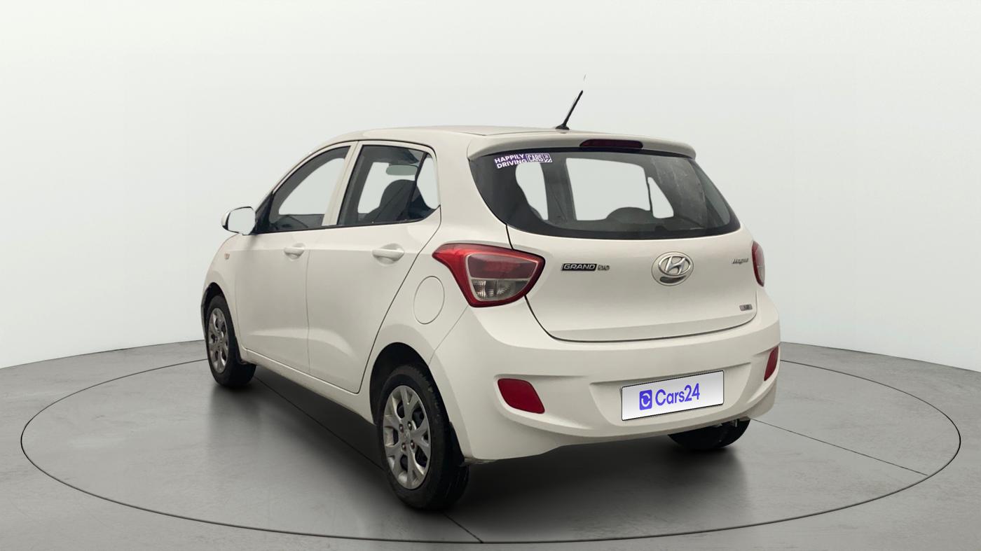 2015 Hyundai Grand i10 MAGNA 1.2 KAPPA VTVT, Petrol, Manual, 1,12,609 km, Left Back Diagonal