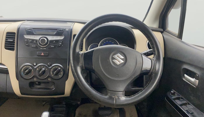 2018 Maruti Wagon R 1.0 VXI AMT, Petrol, Automatic, 80,284 km, Steering Wheel Close Up