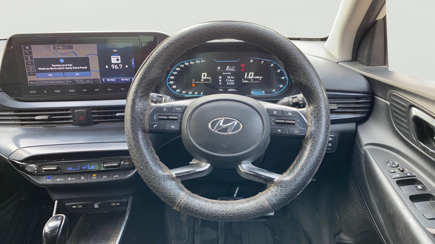 2020 Hyundai NEW I20 ASTA (O) 1.0 TURBO GDI DCT, Petrol, Automatic, 68,833 km, Steering Wheel Close Up