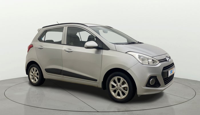 2014 Hyundai Grand i10 ASTA AT 1.2 KAPPA VTVT, Petrol, Automatic, 81,332 km, Right Front Diagonal