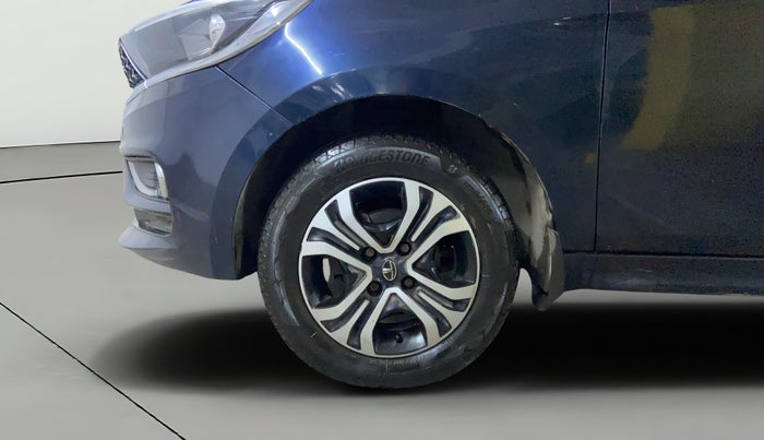 2022 Tata TIGOR XZ PLUS CNG, CNG, Manual, 53,188 km, Left Front Wheel