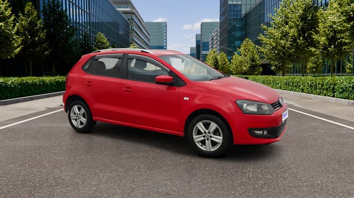 2014 Volkswagen Cross Polo HIGHLINE TDI, Diesel, Manual, 1,29,872 km, Right Front Diagonal