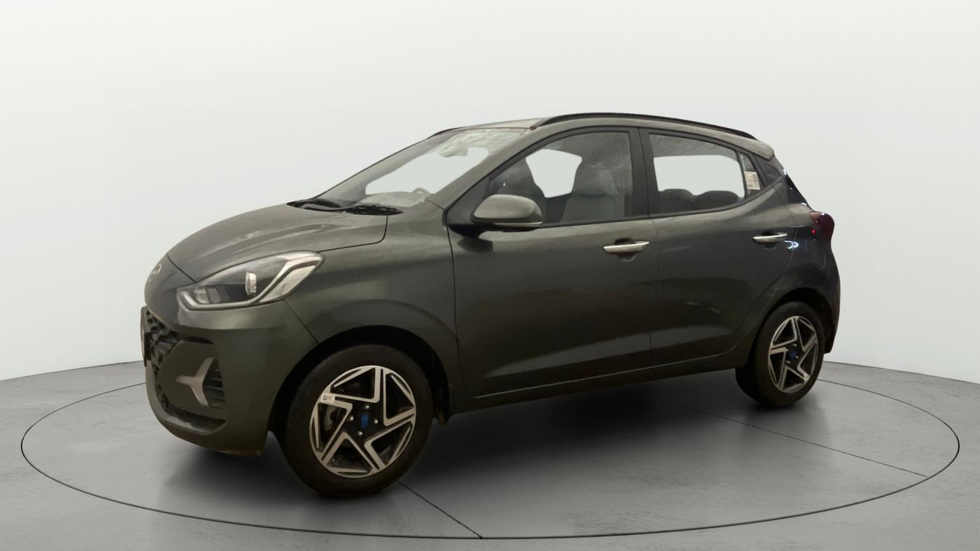 2025 Hyundai GRAND I10 NIOS ASTA AMT 1.2 KAPPA VTVT, Petrol, Automatic, 5,440 km, Left Front Diagonal