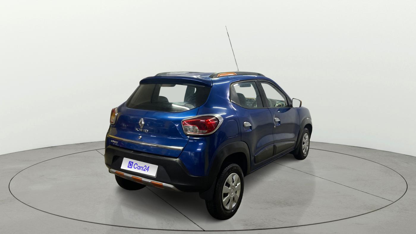2018 Renault Kwid CLIMBER 1.0, Petrol, Manual, 69,273 km, Right Back Diagonal