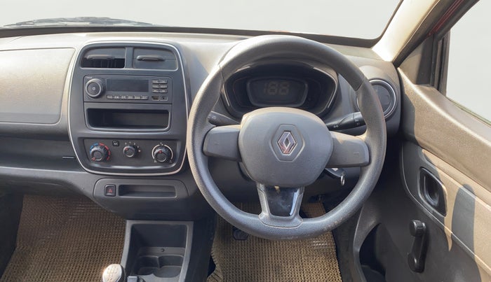 2016 Renault Kwid RXL, Petrol, Manual, 37,435 km, Steering Wheel Close Up