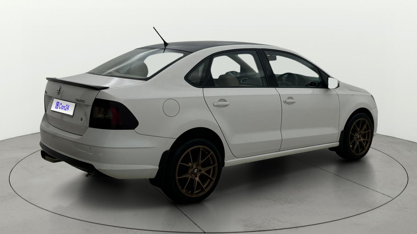2021 Skoda Rapid AMBITION AT TSI, Petrol, Automatic, 45,377 km, Right Back Diagonal