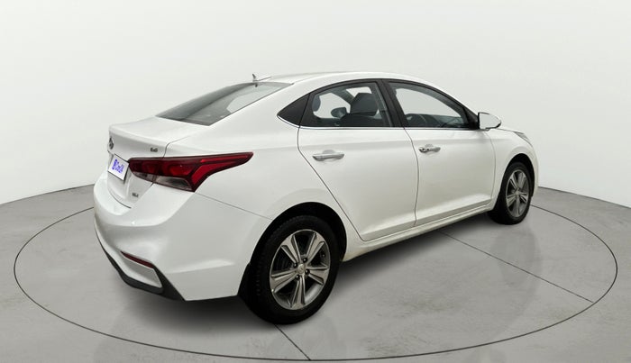2019 Hyundai Verna 1.6 VTVT SX, Petrol, Manual, 65,450 km, Right Back Diagonal