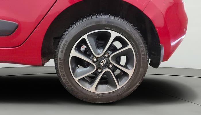 2017 Hyundai Grand i10 SPORTZ (O) 1.2 KAPPA VTVT, Petrol, Manual, 56,988 km, Left Rear Wheel