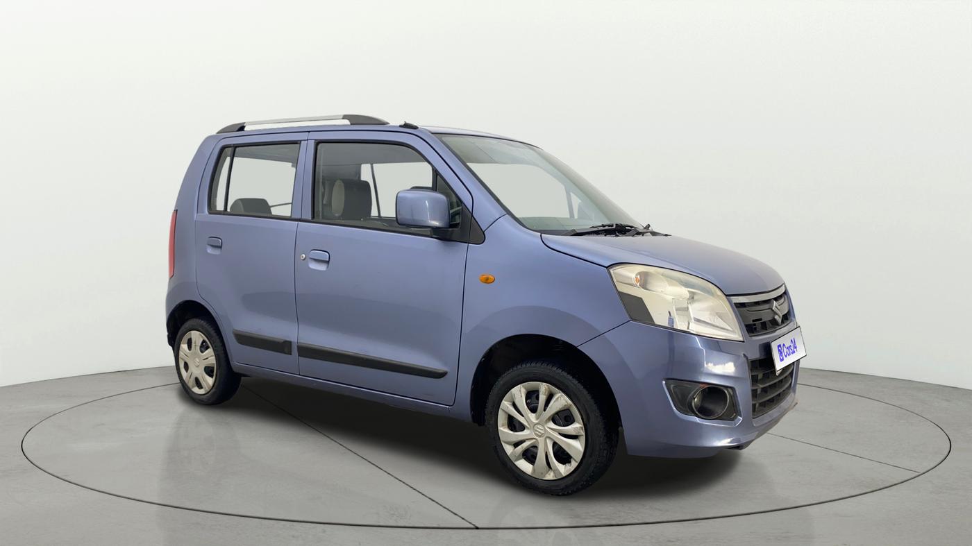 2015 Maruti Wagon R 1.0 VXI, Petrol, Manual, 72,057 km, Right Front Diagonal