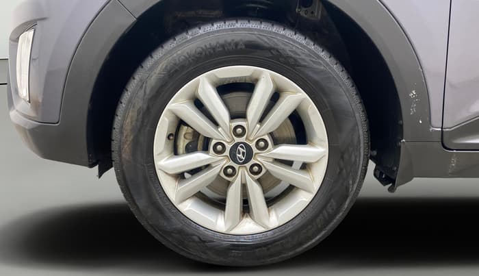 2016 Hyundai Creta SX PLUS 1.6 PETROL, Petrol, Manual, 80,133 km, Left Front Wheel