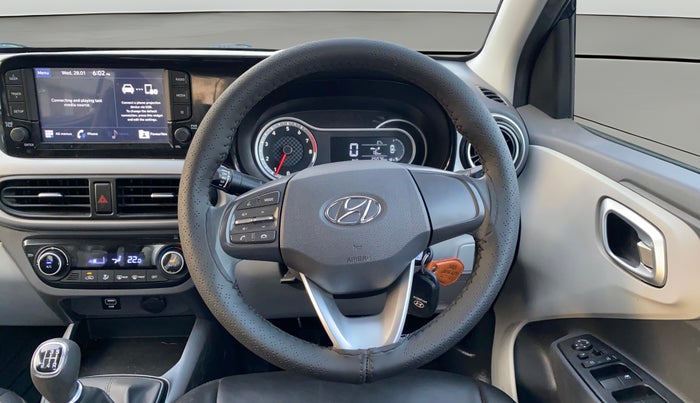 2022 Hyundai GRAND I10 NIOS SPORTZ 1.2 KAPPA VTVT, Petrol, Manual, 25,069 km, Steering Wheel Close Up