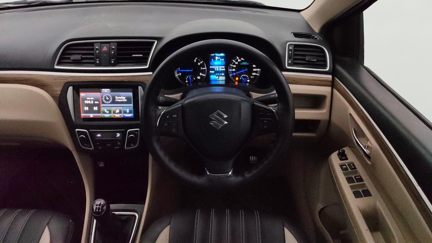2024 Maruti Ciaz ALPHA 1.5 SHVS PETROL, Petrol, Manual, 23,956 km, Steering Wheel Close Up