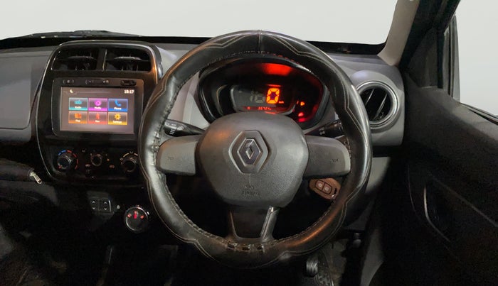 2017 Renault Kwid RXT 1.0 AMT (O), Petrol, Automatic, 36,721 km, Steering Wheel Close Up