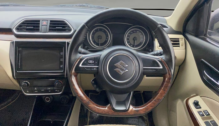 2019 Maruti Dzire ZXI PLUS AMT, Petrol, Automatic, 59,320 km, Steering Wheel Close Up