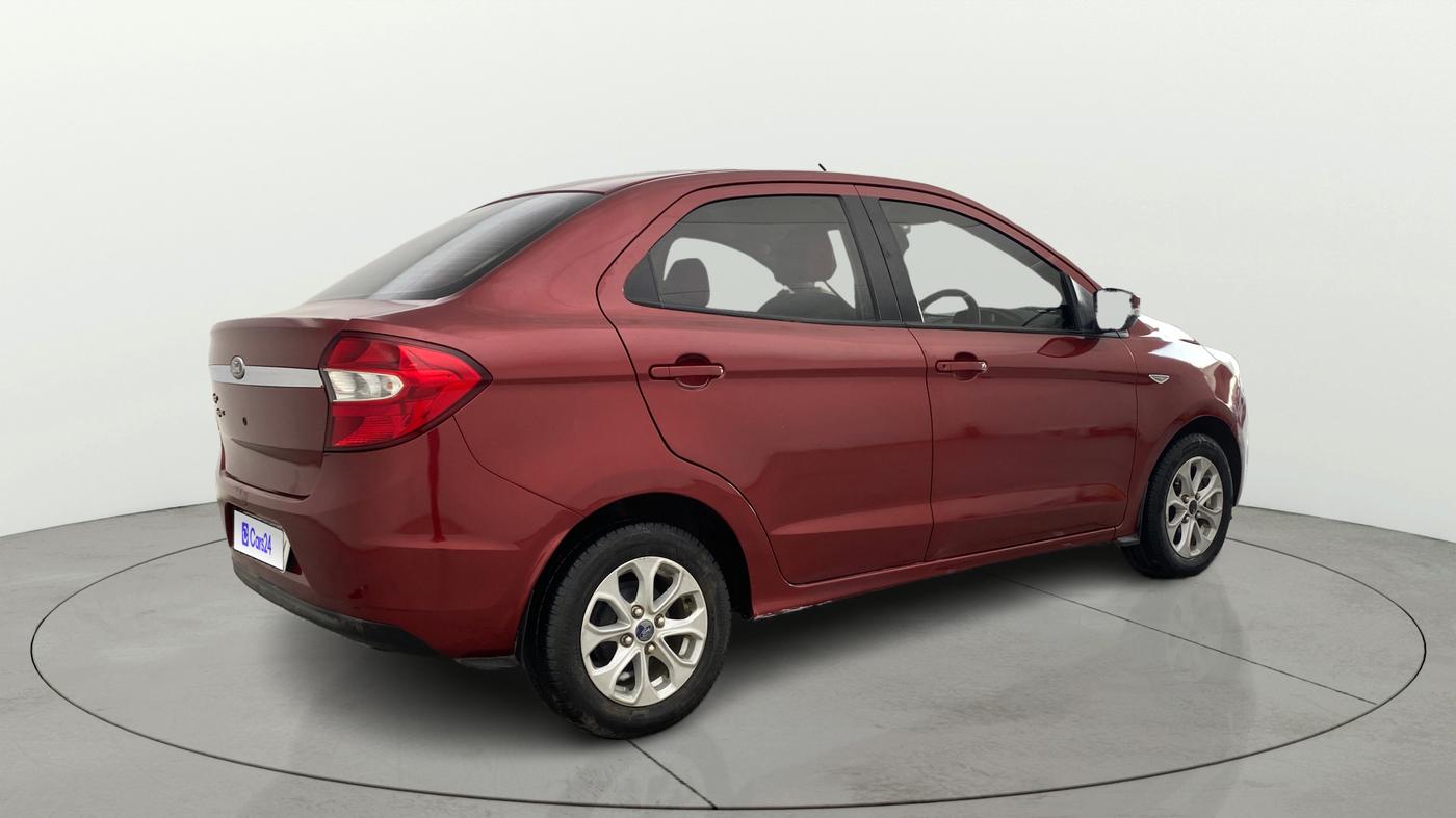 2015 Ford Figo Aspire TITANIUM 1.5 PETROL AT, Petrol, Automatic, 70,423 km, Right Back Diagonal