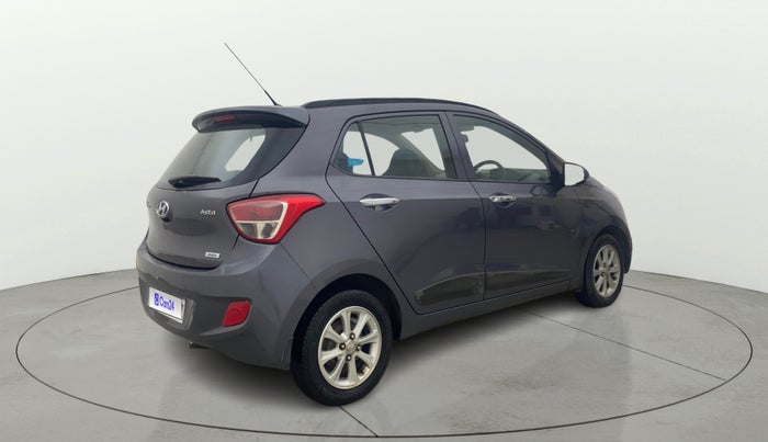 2016 Hyundai Grand i10 ASTA AT 1.2 KAPPA VTVT, Petrol, Automatic, 46,393 km, Right Back Diagonal