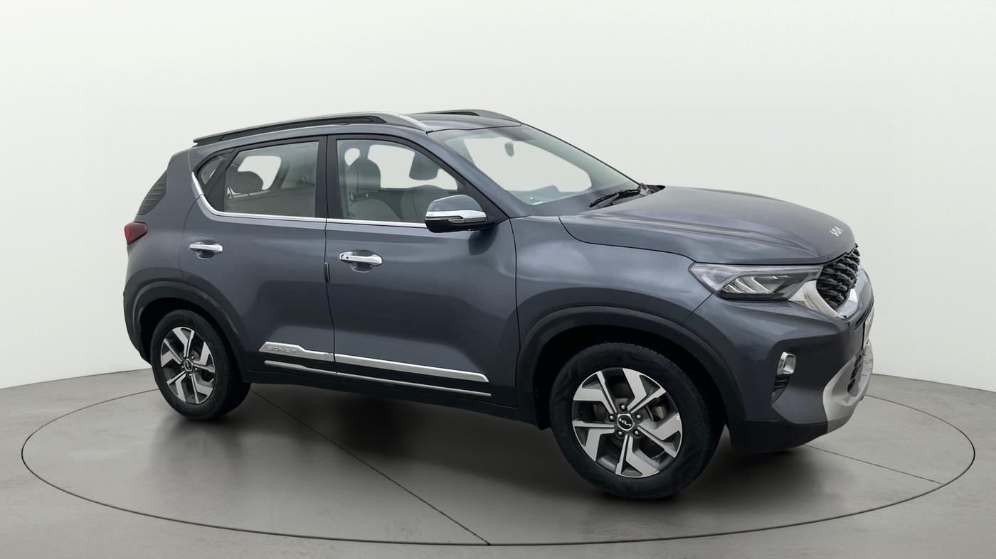2021 KIA SONET HTX 1.5, Diesel, Manual, 48,554 km, Right Front Diagonal