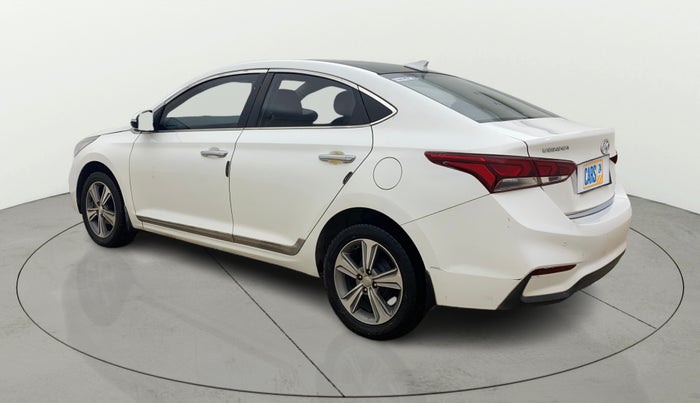 2019 Hyundai Verna 1.6 VTVT SX O, Petrol, Manual, 1,04,110 km, Left Back Diagonal