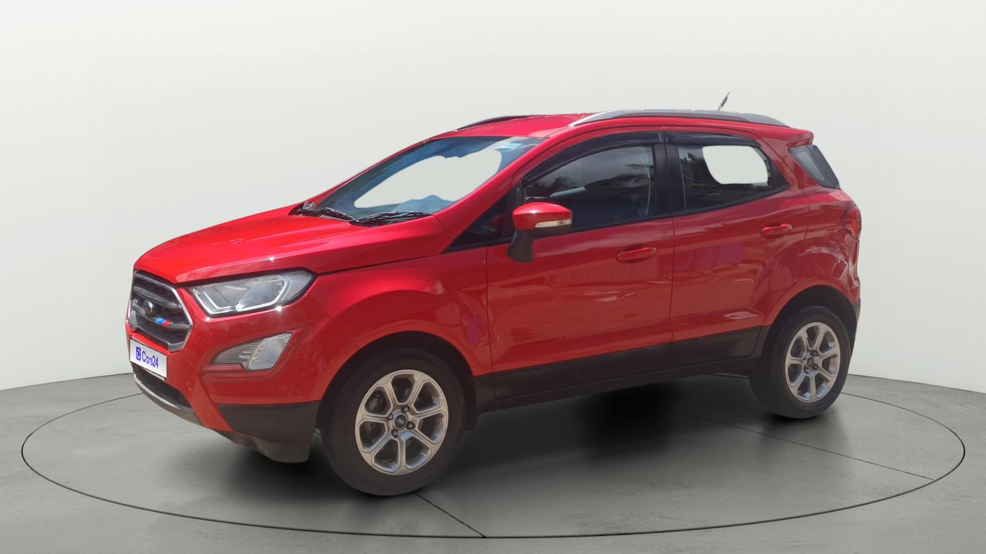 2018 Ford Ecosport TITANIUM + 1.5L DIESEL, Diesel, Manual, 80,941 km, Left Front Diagonal
