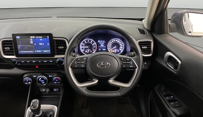 2021 Hyundai VENUE SX 1.0 (O) TURBO IMT, Petrol, Manual, 17,050 km, Steering Wheel Close Up