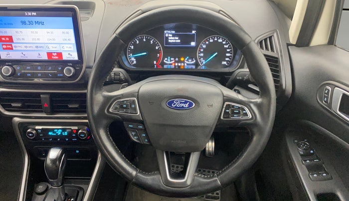 2019 Ford Ecosport TITANIUM 1.5L PETROL AT, Petrol, Automatic, 67,695 km, Steering Wheel Close Up