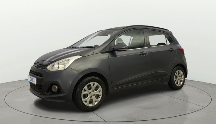 2016 Hyundai Grand i10 SPORTZ 1.2 KAPPA VTVT, CNG, Manual, 51,417 km, Left Front Diagonal
