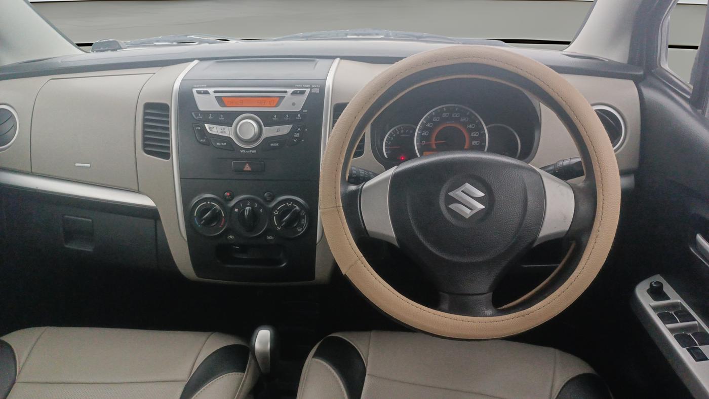 2016 Maruti Wagon R 1.0 VXI AMT, Petrol, Automatic, 48,386 km, Steering Wheel Close Up
