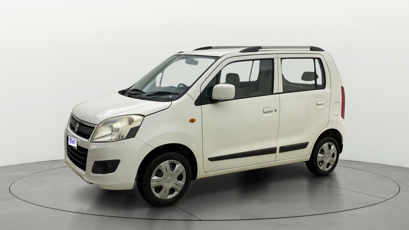 2018 Maruti Wagon R 1.0 VXI AMT, Petrol, Automatic, 45,777 km, Left Front Diagonal