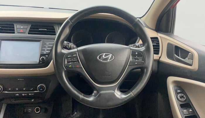 2017 Hyundai Elite i20 ASTA 1.2 (O), Petrol, Manual, 1,16,661 km, Steering Wheel Close Up