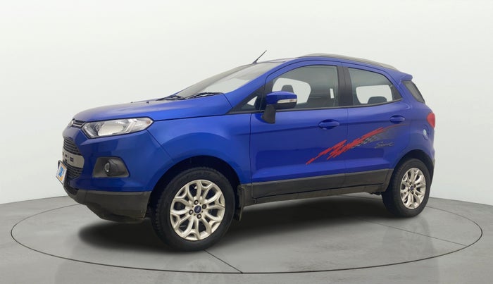 2014 Ford Ecosport TITANIUM 1.5L PETROL AT, Petrol, Automatic, 1,00,253 km, Left Front Diagonal