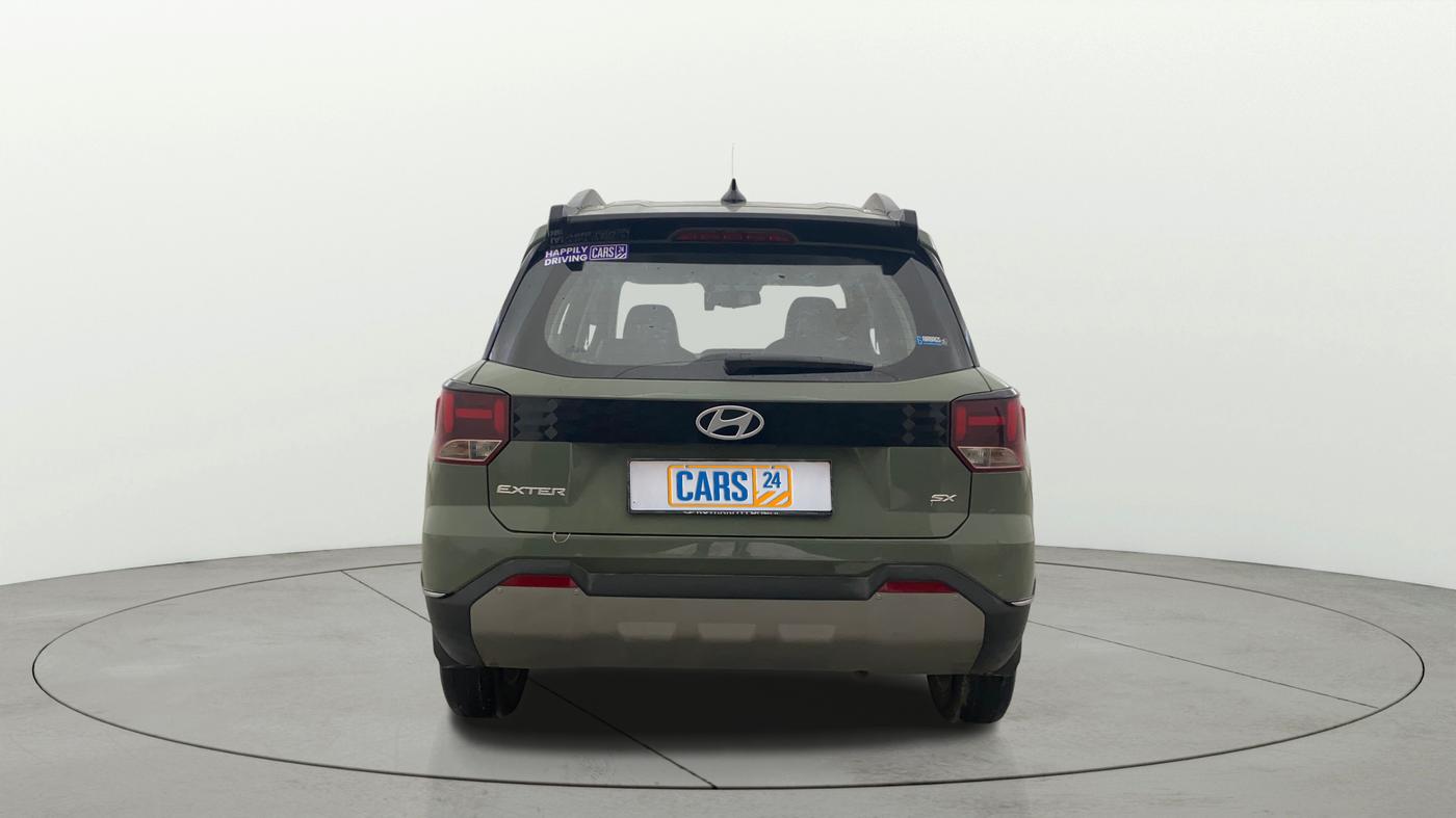 2023 Hyundai EXTER SX(O) CONNECT 1.2 AMT, Petrol, Automatic, 7,638 km, Back/Rear