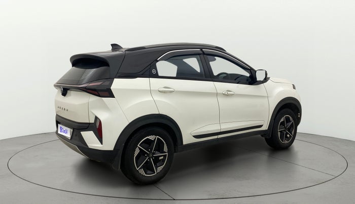 2023 Tata NEXON FEARLESS + SUNROOF DCA DUAL TONE 1.2 PETROL, Petrol, Automatic, 36,407 km, Right Back Diagonal