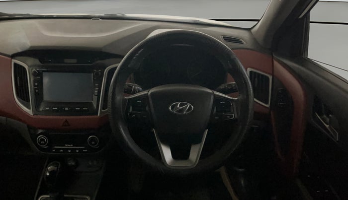 2018 Hyundai Creta SX PLUS AT 1.6 PETROL, Petrol, Automatic, 49,814 km, Steering Wheel Close Up